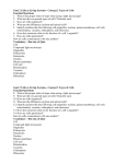 Goal 2 Cells as Living Systems-- Concept 2 Types of Cells