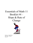 Booklet #4 - NelsonEssentialMath
