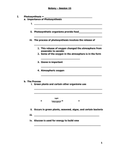 Session 15 Handout