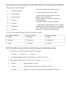 00 Nutrients (Answers)