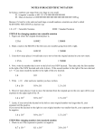 Scientific Notation Notes