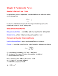 Chapter 4: Fundamental Forces Newton`s Second Law: F=ma In