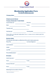 FIC membership application form 2
