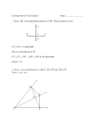 Geometry Review/Test Chapter 5