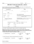 UNIT 5 GEOMETRY STUDY GUIDE