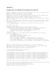 Appendix S1 Example script to run replications of the quantile count