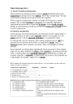 Material properties 1 A- Tensile strength and deformation