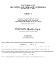 TELECOM ITALIA SPA