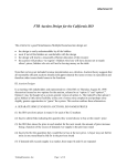 FTR Auction Design for the California ISO