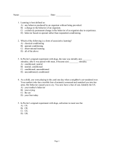 chapter 8 study test - Mr. Siegerman`s AP Psychology Help Page