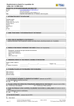 Questionnaire as basis for a quotation for safety and / or EMC tests