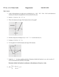 PC Sec. 1.2-1.4 Study Guide Haggenmaker Fall 2013