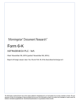 Form 6-K ASTRAZENECA PLC - N/A Filed: November 09, 2016