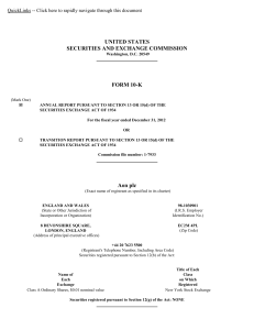 Aon plc (Form: 10-K, Received: 02/22/2013 16:07:43)