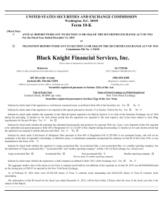 Black Knight Financial Services, Inc. (Form: 10-K