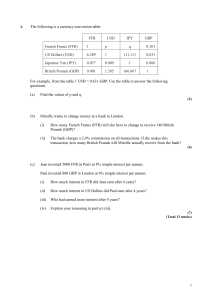 Financial Maths Questions File