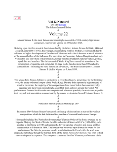 Vol 22 Notes - J. Strauss Volume 22 - hantels