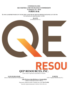 QEP RESOURCES, INC. (Form: 10-K, Received: 02