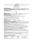 GUANOSINE Safety Data Sheet Emergency Telephone Number