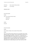 Transcript: Yarra Junction Primary School Page of 4 File Name
