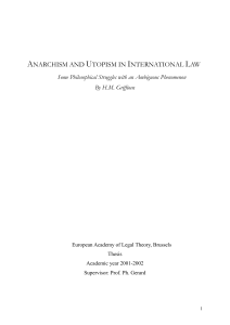 on the ambiguity of international law