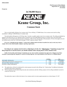 Keane Group, Inc.