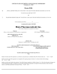 Biota Pharmaceuticals, Inc. (Form: 10
