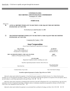 AON CORP (Form: 10-K, Received: 03/11/2004 16