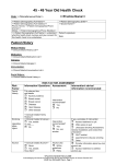 45-49 Year Old Health Check (MBS Item 717)