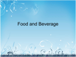 Commercial food services