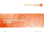 Digital Watermarking Alliance