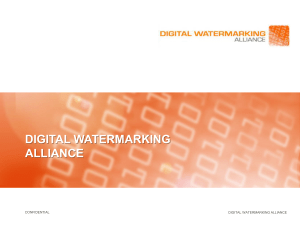 Digital Watermarking Alliance