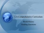 LA Comprehensive Curriculum - Lafayette Parish School Board
