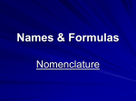 01 Names and Formulas PPT