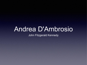 Andrea D`Ambrosio - liceo classico pescara