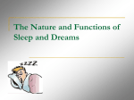 The Nature and Functions of Sleep and Dreams