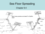 Sea Floor Spreading