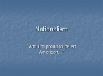 Nationalism - Lisle CUSD 202