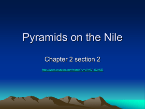 Pyramids on the Nile - mrs