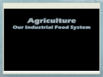 CORPORATE FARMING encompasses the production of animal and