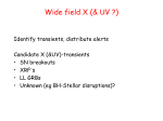 X-ray and UV Transients