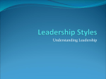 Leadership Styles - challengerhospitality