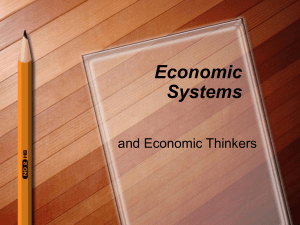 Economic Systems