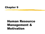 Human resource management