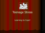 Teenage Stress - Dr. Patrick White