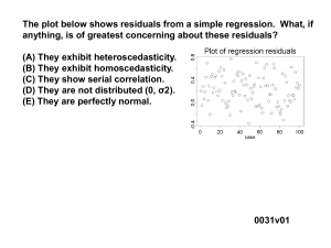 Correlation and Regression