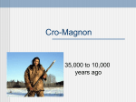 Cro-Magnon - TeacherWeb