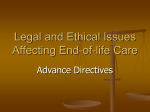 Legal and Ethical Issues Affecting End-Of