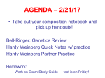 Hardy Weinberg PPT File