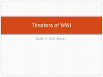 Theaters of WWI